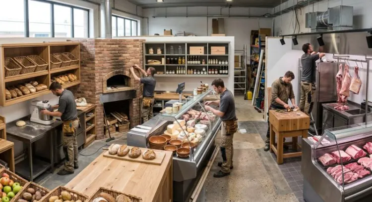Agenceur spécialisé boulangerie, boucherie, fromagerie en France