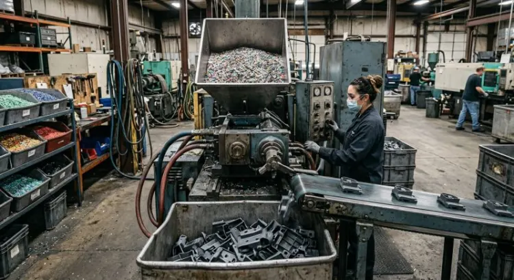 Entreprise d'injection plastique en matières recyclées en France
