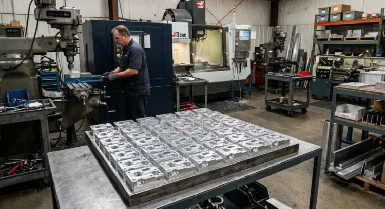 Fabriquer une série de 100 pièces aluminium : sous-traitant petite série