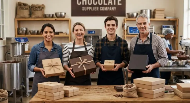 Fournisseur de chocolats de Noël pour les salariés et le CSE en France