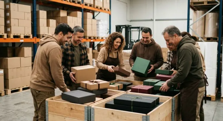 Fournisseur de chocolats de Noël pour les salariés et le CSE en France