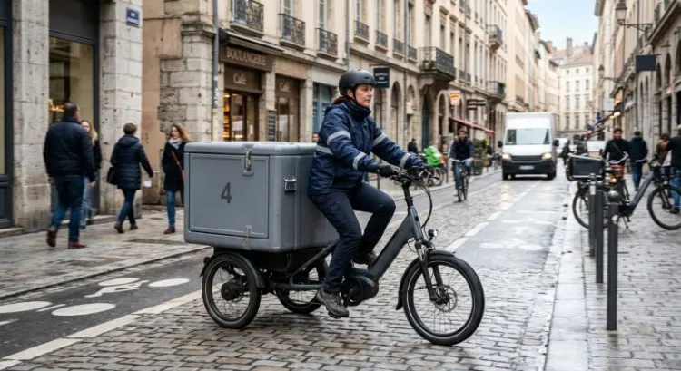 Livraison en vélo cargo frigorifique : la chaîne du froid en ville