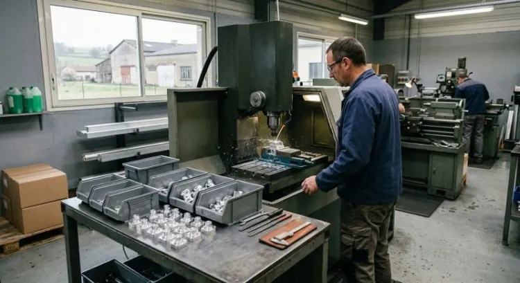 Fabriquer une série de 100 pièces aluminium : sous-traitant petite série