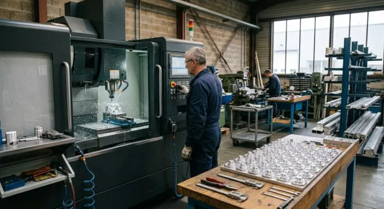 Fabriquer une série de 100 pièces aluminium : sous-traitant petite série