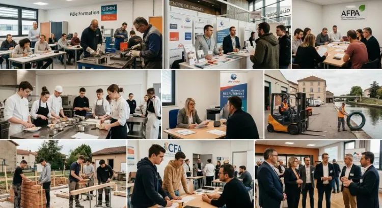 Se former et recruter dans la Loire : organismes de formation, écoles et acteurs de l'emploi à Saint-Étienne, Roanne et Montbrison